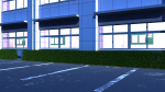 117 学校 13 - 駐車場[夜灯]